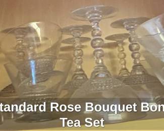 Royal Standard Rose Bouquet Bone China Tea Set third image