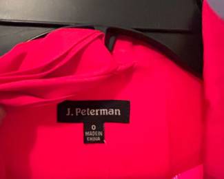 J. Peterman Red ButtonFront Dress second image