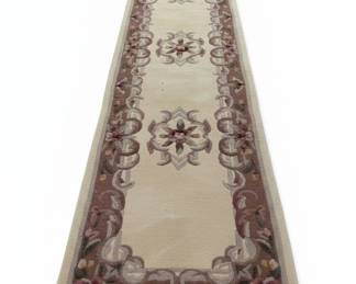 Aubusson Floral Runner Rug