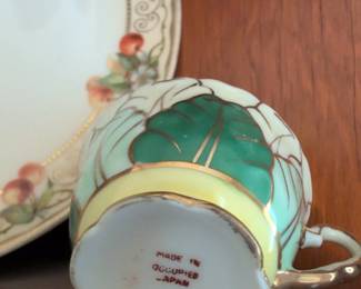 Occupied Japan Tea Cup and Saucer second image
