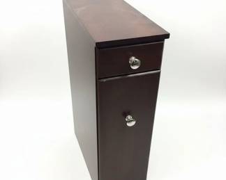 Narrow Storage Cabinet with Drawer and Door