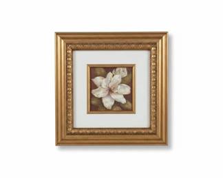 Framed Magnolia Print by Vivian Flasch