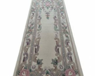 Floral Runner Rug Serena Aubusson II Collection