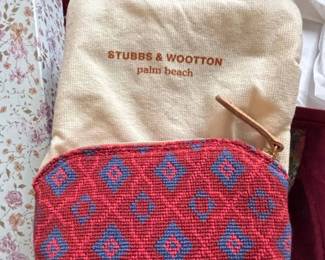 Stubbs Wootton Palm Beach Needlepoint Pouch