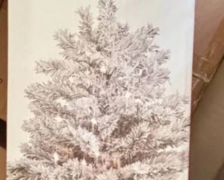 Holiday Home inch Mini Snow Tree