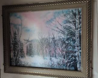 Winter Landscape Painting second image