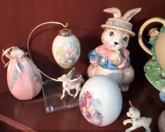 Porcelain Easter Figurines Collection