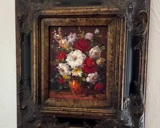 Floral Still Life Oil Painting