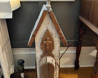 Hand crafted church.