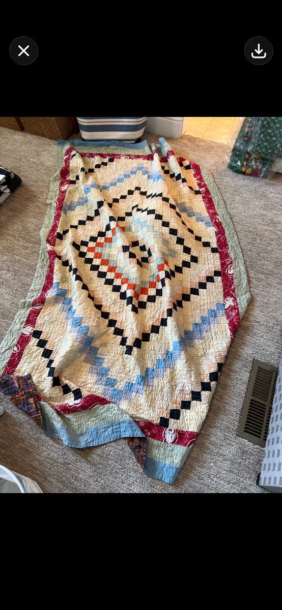 American Rustic Morman Pioneer quilts 