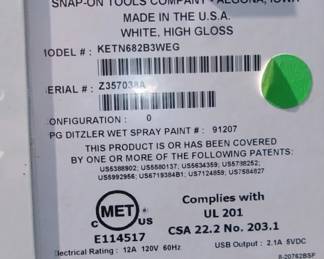 SNAP ON LABLE