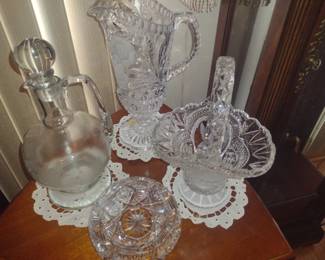 Crystal pitcher-SOLD