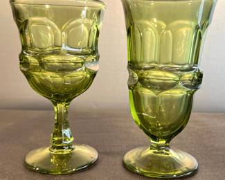 Sets Fostoria stems 