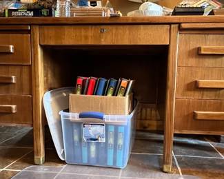 Oak desk