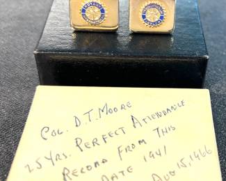 Rotary cufflinks