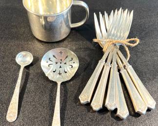 Silver tableware
