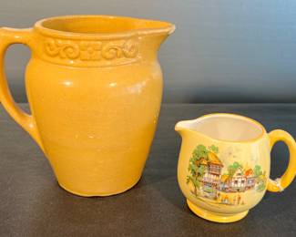 Vintage pitchers