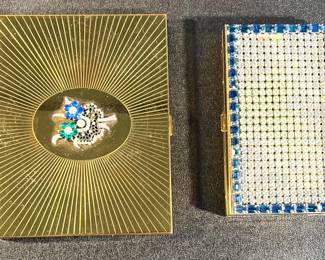 Vintage cosmetic compacts