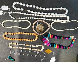 Costume necklaces 
