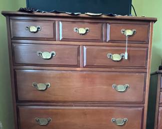 Dresser and TV