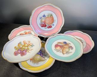 Beautiful dessert plates