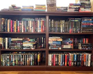 Two bookcases and more books!