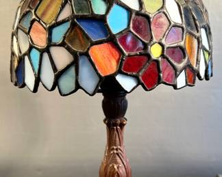 Stained glass lamp