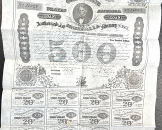 Civil war bonds 