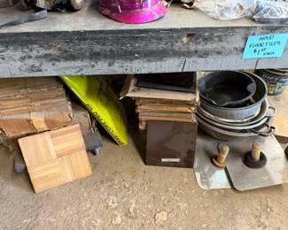 wood floor tiles $1 each