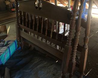 Antique bed frame 