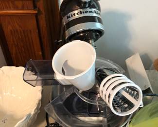 KitchenAid Mixer with attachments 