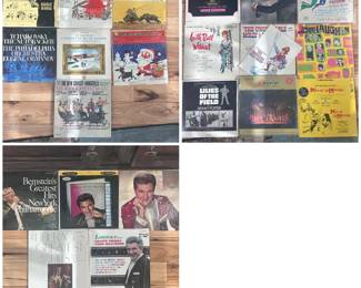 bb Musical  Classical LP Lot 22  My Fair Lady, Hello Dolly, Camelot, Liberace
