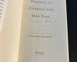 eee First Edition Signed Copy of Profiles in Courage for Our Time by Caroline Kennedy
