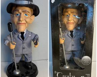 c Gemmy Pop Culture Series Bing Crosby Figurine with Original Box