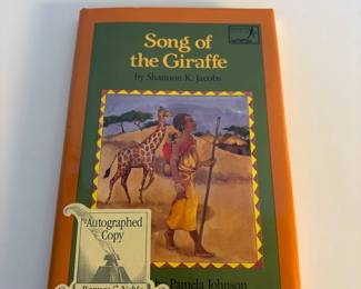 eee Song of the Giraffe B4  Signed and Authenticated Autographed Copy by Shannon K. Jacobs