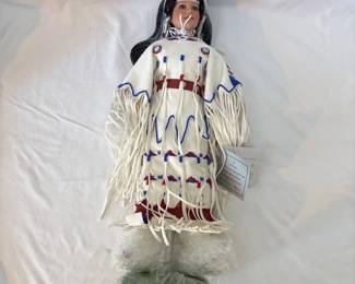 na Danbury Mint Victory Dancer Porcelain Collector Doll