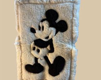 d Mickey Mouse Sheepskin Rug