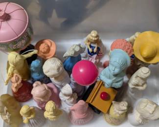 Collectible Avon perfume dolls