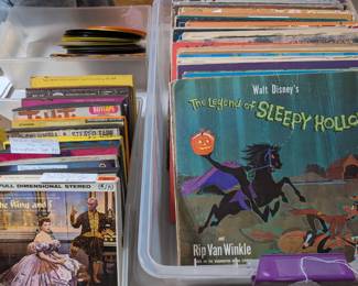 Disney and other record albums
