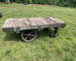 Vintage Factory Cart