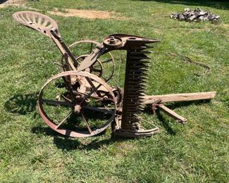 Vintage B. F. Avery Horse Drawn Sickle Mower