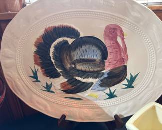 Vintage Turkey Platter