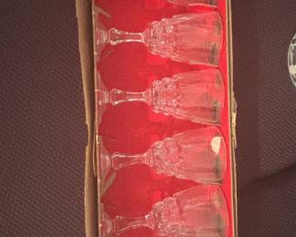 Crystal glasses