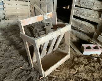 Antique hayfeeder