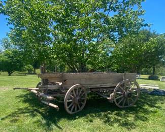 Antique Farm Horse/Mule drawn Wagon
