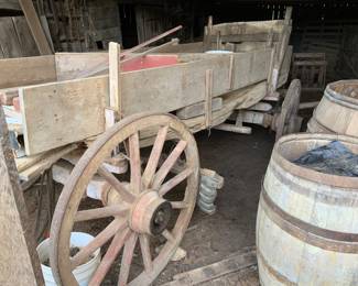 Antique farm Wagon