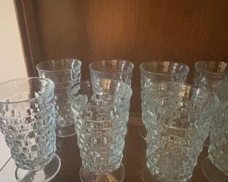 Ice Blue Indianba Glassware