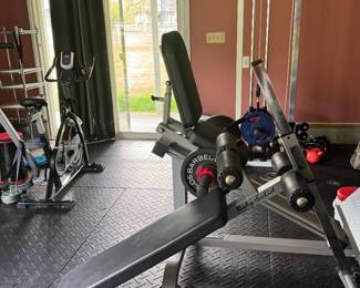 more excercise equipment 