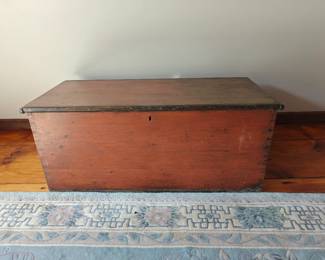 020 – Antique Blanket Box – 46 x 20 x 19