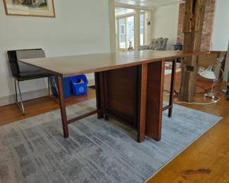 026 – Mid-Century Swedish Bruno Mathsson “Maria” Table – 60 x 35.5 x 28.5